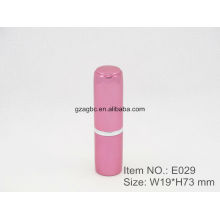 Elegant Aluminum Round lipstick tube container E029,cup size 12.1/12.7,Custom colors
